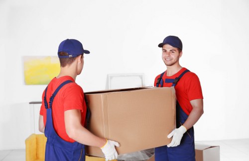 Careful packing for Westheath flat removals including fragile items