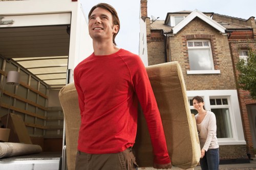 Professional van used for small removals in Westheath