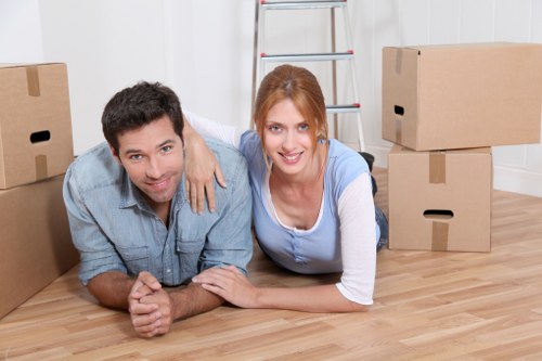 Secure mobile self storage collection service in Westheath